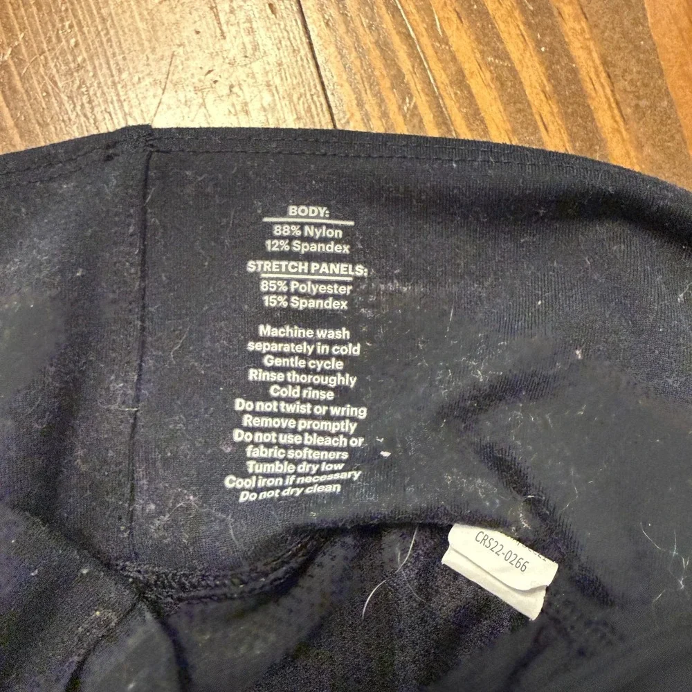 REI Co-op Trailmade Tights Women‎ M Black High Rise Stretch Pocket Activewear